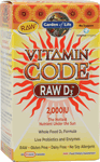 Garden of Life Vitamin Code RAW D3