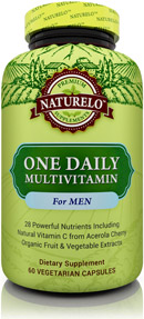 NATURELO One Daily Multivitamin for Men