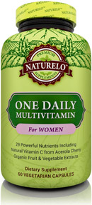 NATURELO One Daily Multivitamin for Women