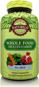 NATURELO Whole Food Multivitamin for Men