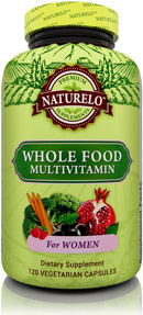 NATURELO Whole Food Multivitamin for Women